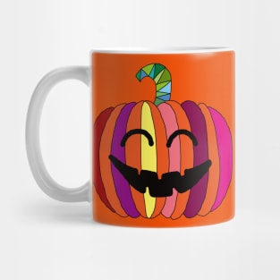 Halloween Pumpkin Pattern Mug